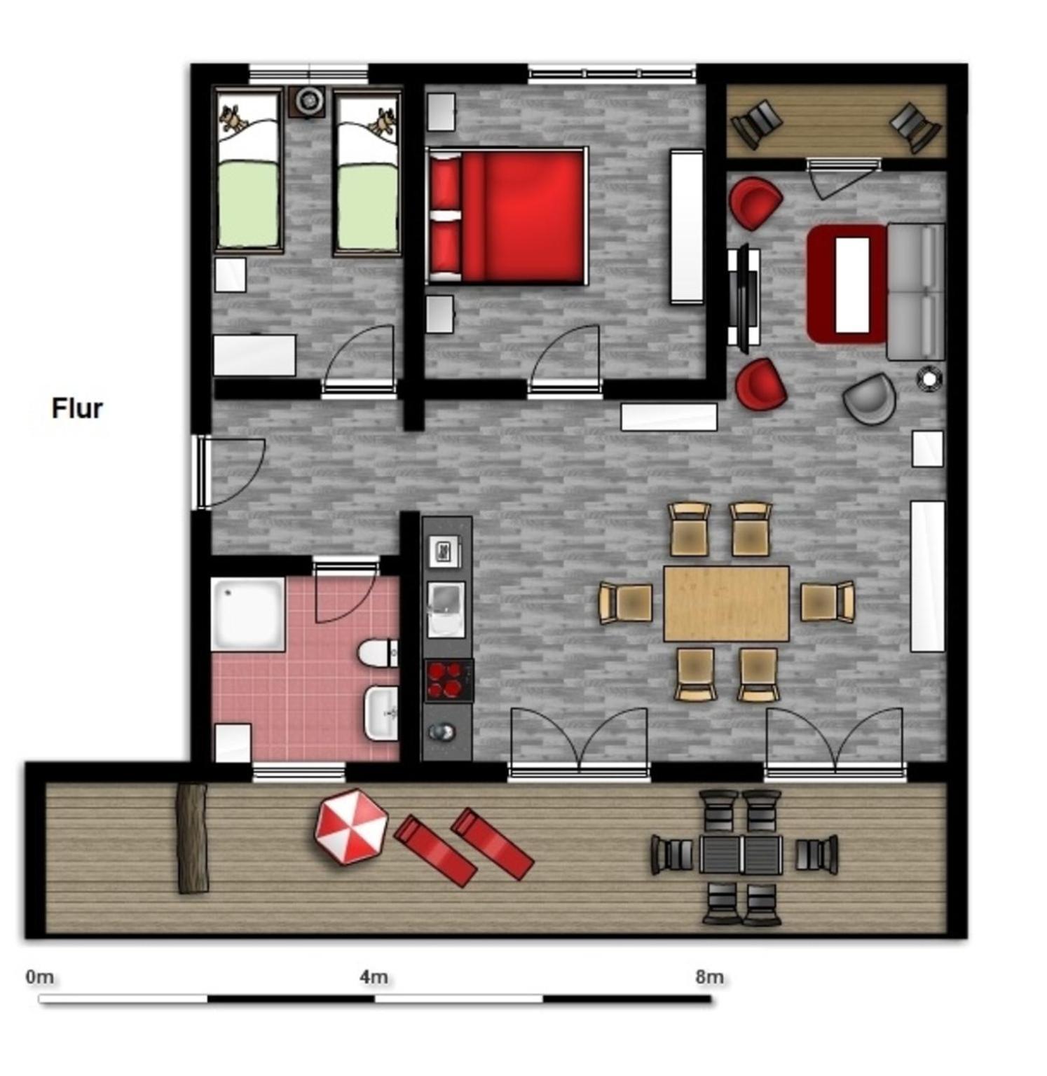 Apartament Am Rundsteg 13 Burgtiefe auf Fehmarn Zewnętrze zdjęcie